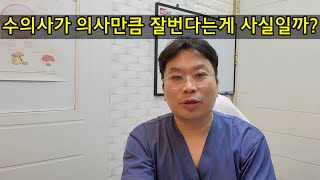 수의사가 의사만큼 잘번다는게 사실일까?