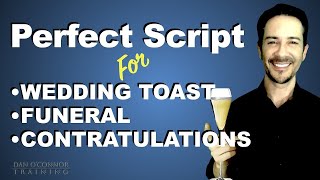 You Have to Do a Toast? Use this Script to Sound Perfect Every Time You Have to Speak in Public