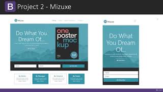 Bootstrap 4 From Scratch With 5 Projects - learn Bootstrap