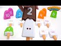 Teach Kids how to Count Numbers with Fun Popsicle Toys and Colorful Puzzle!