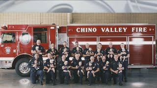 Chino Valley firefighters welcome 15 new babies born during the pandemic