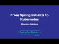 From Spring Initializr to Kubernetes