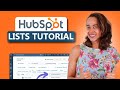 HubSpot Lists Tutorial for Beginners | How to Use HubSpot Segments to Organize & Target Contacts