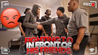 I Tried To FIGHT T.O In Front Of His HOOD FRIENDS To See What They’ll Do . . . | Loyalty Test