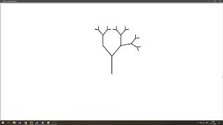Python Turtle Recursion Tree
