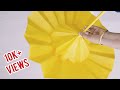 How to make big paper umbrella #sunumbrella