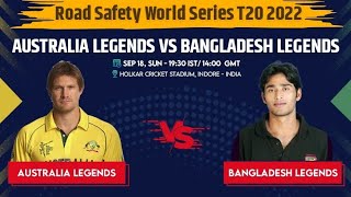 Australia Legends versus Bangladesh Legends full match with highlights by Unictive Rakar