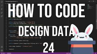 how to code racket - 24 data design
