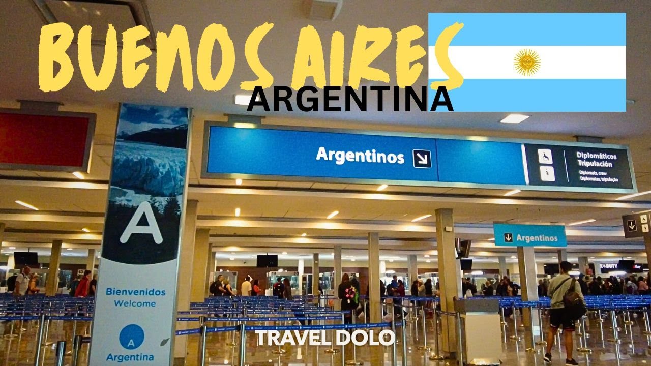 ARRIVING IN BUENOS AIRES, ARGENTINA | Ezeiza International Airport (EZE ...