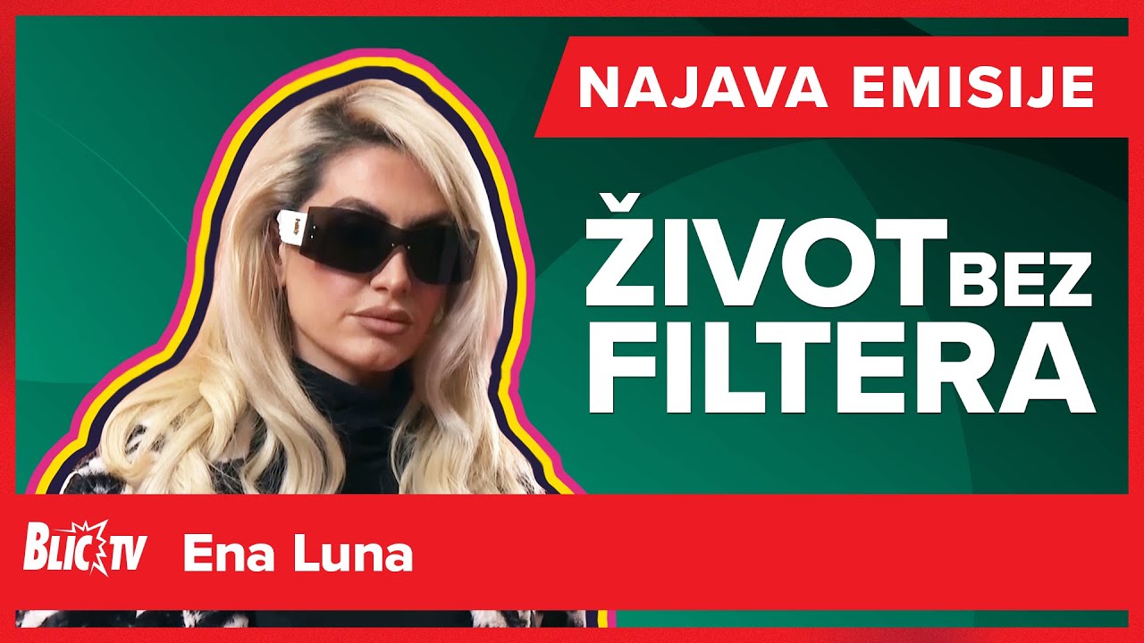 JA SAM GENIJE ZA FOTOŠOP - Ena Luna U Emisiji "Život Bez Filtera" Blic ...