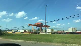 BNSF Intermodal Yard in Memphis, TN - 6/26/18