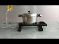 How to make a diesel burning stove   super efficient