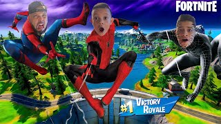 NEW Fornite SPIDER-MAN ORLY AND JP went CrAZY!!!!