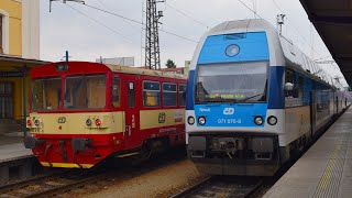 Vlaky Benešov u Prahy - 17.3.2017 / Trains in Benešov u Prahy