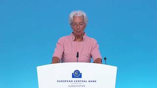 LIVE: ECB President Christine Lagarde holds a press conference after monetary policy meeting