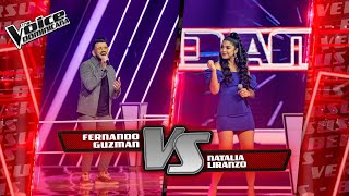 Fernando Guzman VS Natalia Liranzo – "A Puro Dolor" | Batallas | The Voice Dominicana 2021