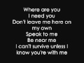 Haunted - Kelly Clarkson WITH LYRICS