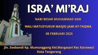 LIVE MASJID JAMI' AT-TAQWA | ISRA' MI'RAJ \u0026 WALIMATUSYAKUR MASJID JAMI |Coklat Management MULTIMEDIA