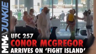 Conor McGregor arrives on 'Fight Island' for UFC 257