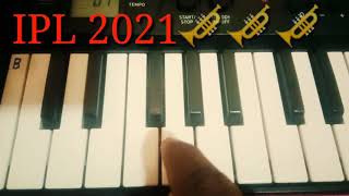 IPL Music On Piano । IPL 2021 Tone Piano Tutorial  #Shorts #YtShorts