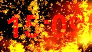 Fire COUNTDOWN TIMER (v 69) 60 seconds with sound effects