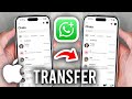 How To Transfer WhatsApp Business Chats From Old iPhone To New iPhone - Step By Step