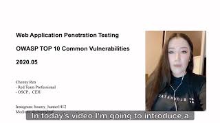 Web Application Penetration Testing (OWASP TOP 10) - SQL injection part 1
