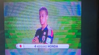 20140614 選手紹介🇧🇷FIFAブラジルワールドカップ2014 🇯🇵サムライブルーvs🇨🇮コートジボワール代表 #fifaworldcup #recife