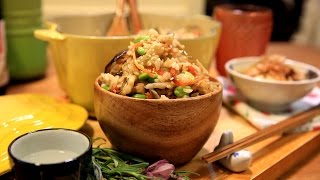 【蘿潔塔的廚房】美味的五目炊飯~一鍋到底，簡單上菜~