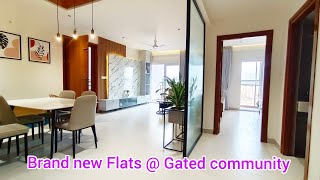 Brand New 2bhk \u0026 3bhk Flats for sale in Fully Gated community Hyderabad