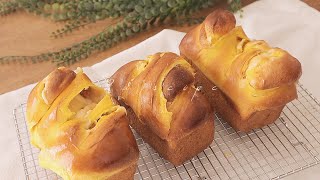 ENG) 단호박 크림치즈 식빵ㅣKent Pumpkin Cream Cheese Bread