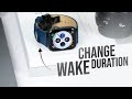 How to Change Screen Wake Duration on Apple Watch (tutorial)