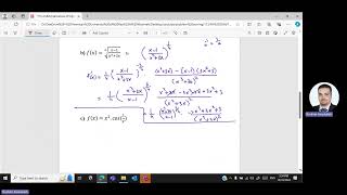 3.5&3.6 derivative of trigonometric and chain rules lecture 8 American university of Ras Al Khaimah