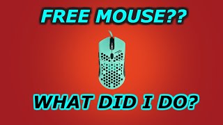 How I got a free Air58 from Finalmouse!