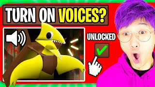 ALL RAINBOW FRIENDS VOICE LINES REVEALED!? (CHAPTER 3 UPDATE?!)