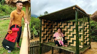 A 14-Year-Old Single Mother - Building a Bamboo Bathroom, Ex-Husband Pays Attent