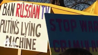 Crowd Rallies in Support of Ukraine in DC | NBC4 Washington