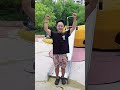 爸爸花式带娃，锻炼儿子的胆识！#Cute baby#Cute#呆萌小米宝#聪明宝宝#萌娃