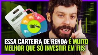 COMO MONTAR A CARTEIRA DE RENDA PASSIVA PERFEITA com R$1.000 | Na Prática e de Forma SIMPLES!