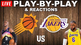 Phoenix Suns vs Los Angeles Lakers | Live Play-By-Play & Reactions