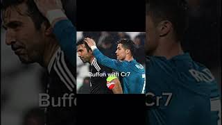 Buffon with Messi and Ronaldo❤️‍🔥