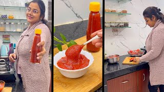 अब घर में बनाएं टमाटर सॉस | Homemade Tomato Ketchup |
