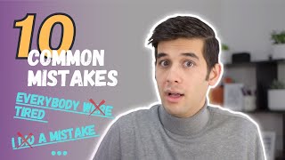 10 Most Common English Grammar Mistakes || Basic English Grammar