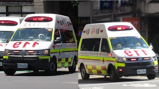 [萬華區] 台北市消防救護車緊急出動 Taipei City Fire Ambulances Responding in [WANHUA DISTRICT]