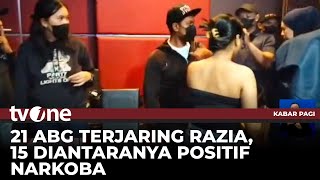 21 ABG Terjaring Razia Hiburan Malam, 15 Diantaranya Positif Narkoba | Kabar Pagi tvOne