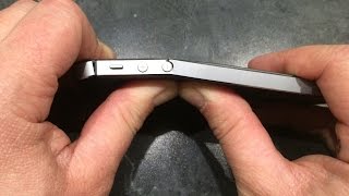 iPhone 5s Bend Test