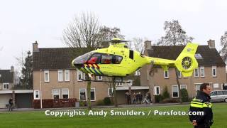 Trauma Helicopter Lifeliner 3 in Reeshof Tilburg