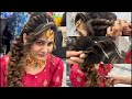 Most demanding Bridal hairstyle😲|mehndi or barat bridal hairstyle| by @hoorainsalon #hairstyle