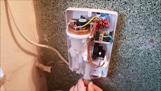 FIXING A LEAKING HAND WASH WATER HEATER WITH A FLEXY HOSE