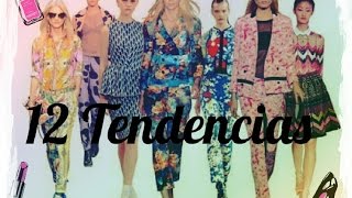 12 Tendencias de moda